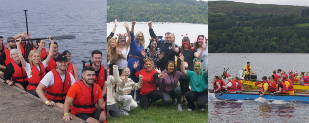 Cerebral Palsy Scotland’s Dragon Boat race day in association with Allied Mobility