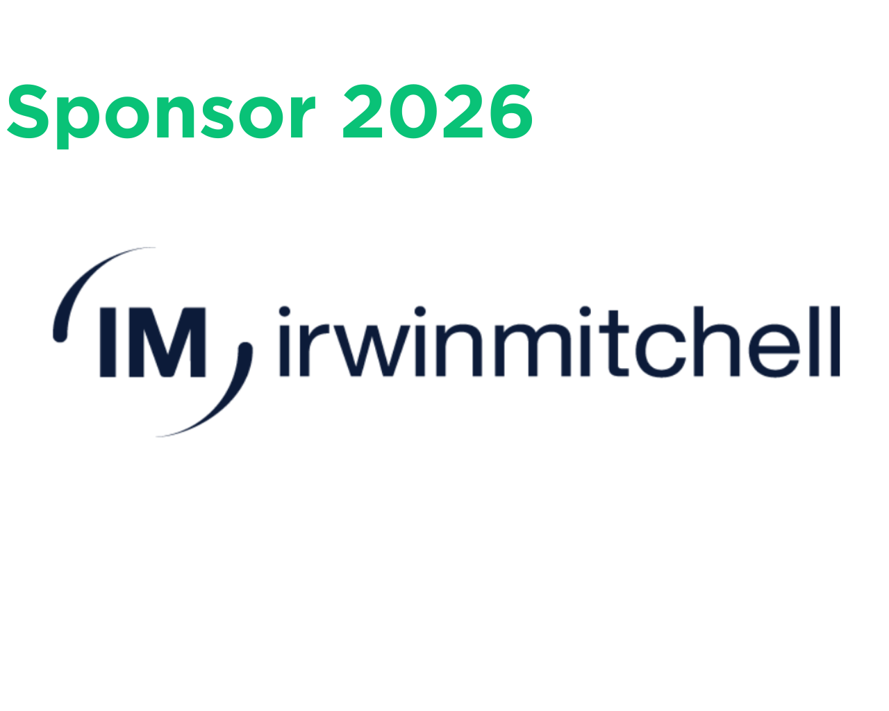 Irwin Mitchell sponsor Cerebral Palsy Scotland Conference 2026